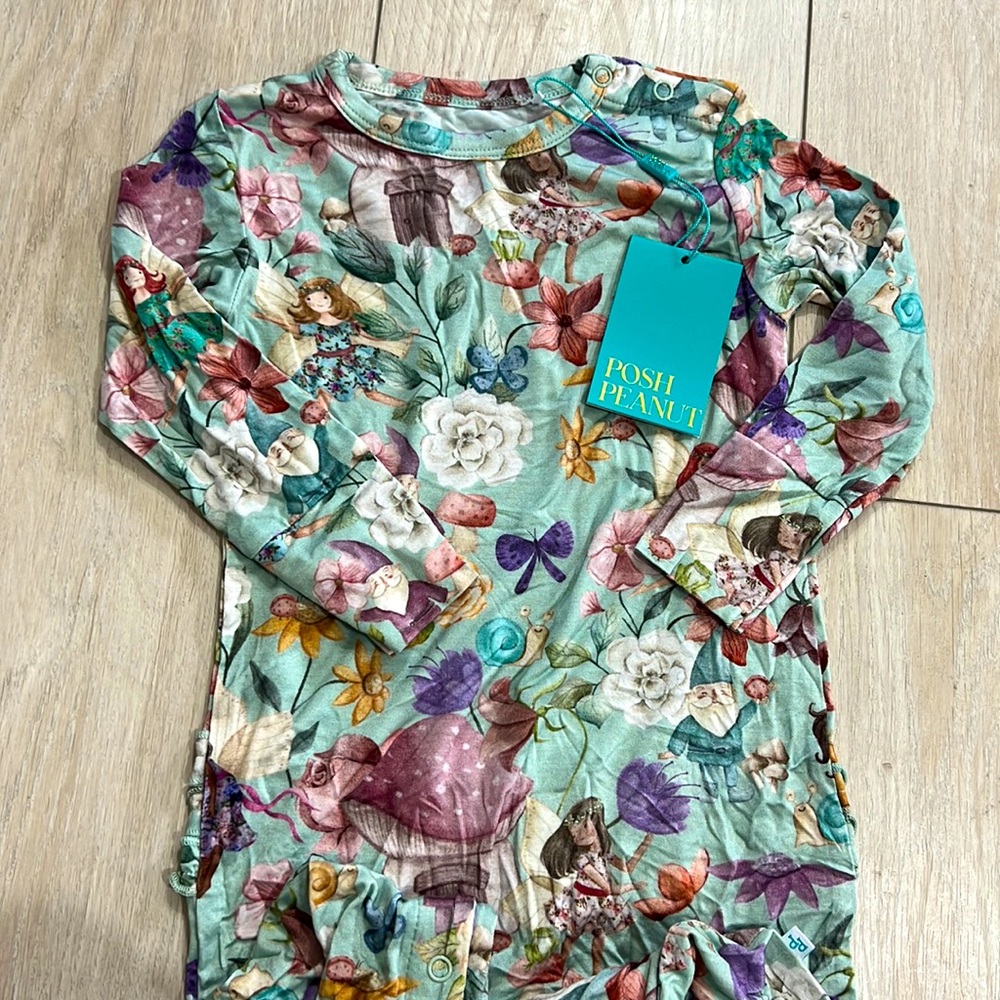 NWT 2T Faye Long Sleeve Ruffles Romper